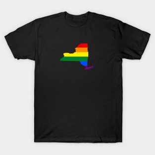 Rainbow State of New York T-Shirt